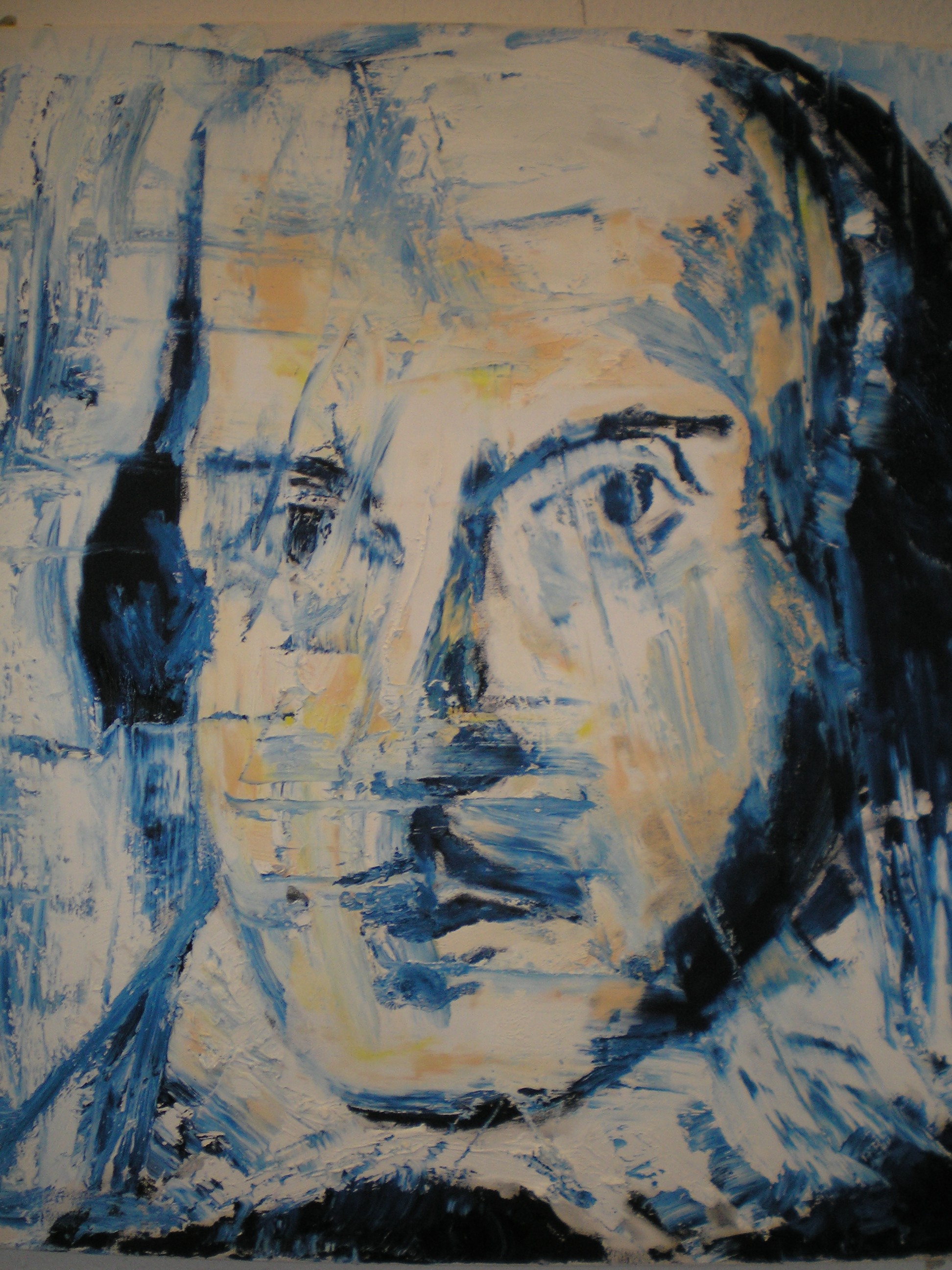 painted in oil by Jan Ilsemann, 64x74 cm, 2004